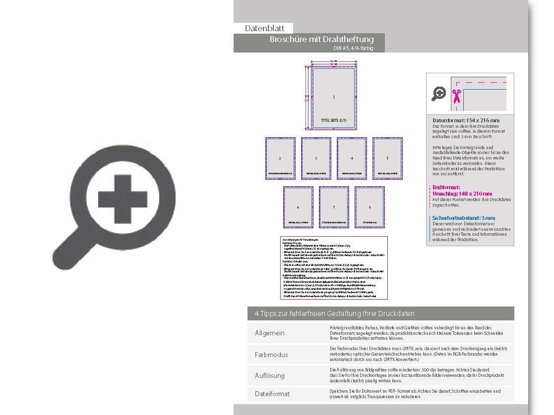 Product Bild brosch__re_mit_drahtheftung__endformat_din_a5__32-seitig