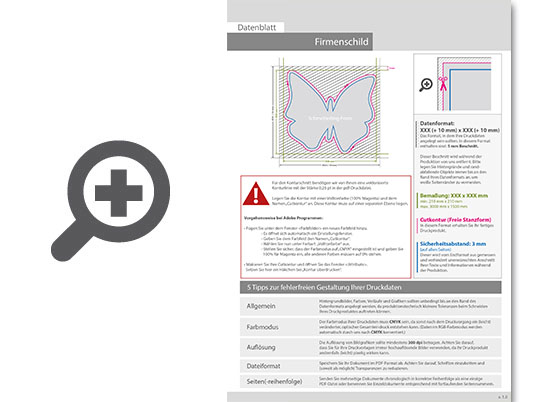 Product Bild firmenschild_in_schmetterling-form_konturgefr__st__einseitig_4_0-farbig_bedruckt