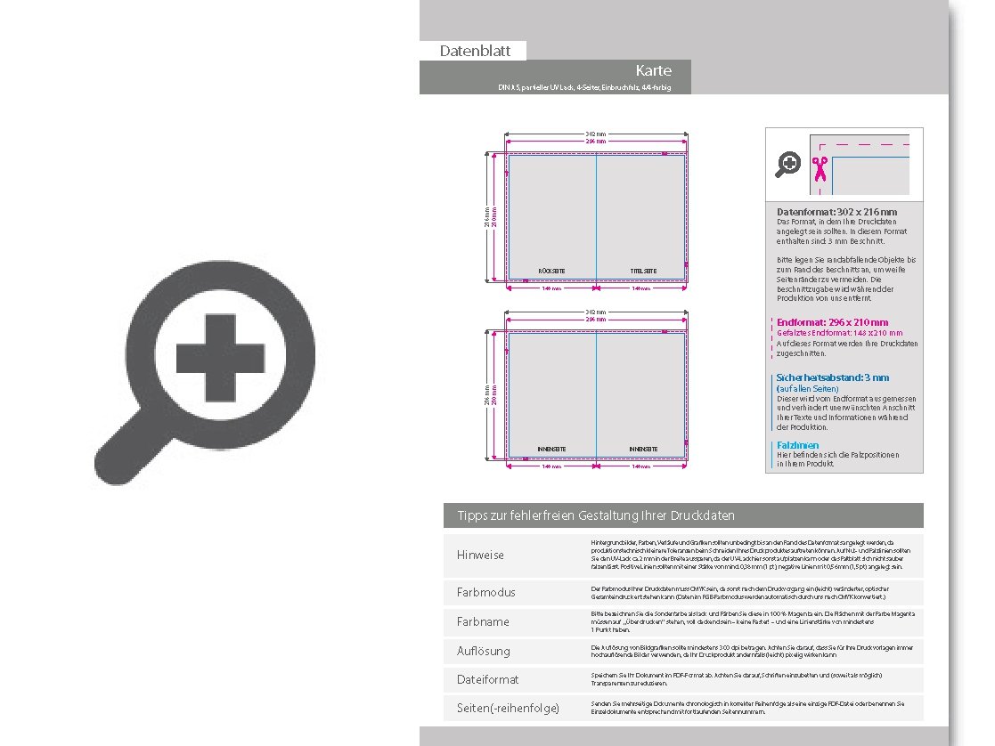 Product Bild trauerkarte_din_a5_4-seiter_4_4_farbig_mit_beidseitig_partieller_uv-lackierung