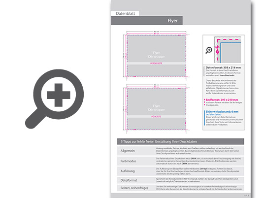 Product Bild neonflyer_gr__n_din_a4_quer_(29_7_cm_x_21_0_cm)