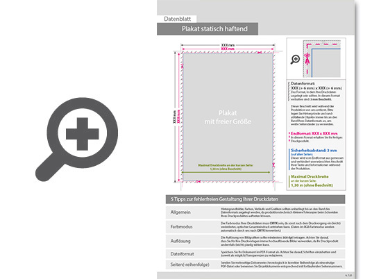 Product Bild plakat_statisch_haftend_4_0_farbig_bedruckt_mit_freier_gr____e_(rechteckig)